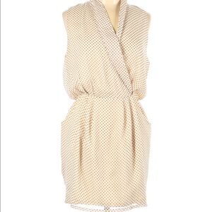 Alythea polka dot casual sleeveless dress. SZ L